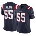 STECN NE.Patriots #55 Jared Wilson Player Navy Limited Vapor F.U.S.E. Home Game Stitched Jerseys