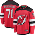 STECN N.Jersey Devils #71 Jonas Siegenthaler Red Home Breakaway Player Jerseys