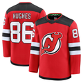 STECN N.Jersey Devils #86 Jack Hughes Red Home Premium Jerseys