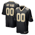 STECN Custom NO.Saints Home Replica Game Stitched Jerseys