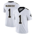 STECN NO.Saints #1 Kool-Aid McKinstry Player White Limited Vapor Untouchable Home Game Stitched Jerseys