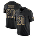 STECN NO.Saints #20 Pete Werner Player Black Impact Limited Home Game Stitched Jerseys