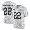 STECN NO.Saints #22 Martin Emerson Jr. Player Arctic Camo Salute To Service Limited Game Stitched Jerseys