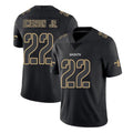 STECN NO.Saints #22 Martin Emerson Jr. Player Black Impact Limited Home Game Stitched Jerseys