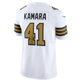 STECN NO.Saints #41 Alvin Kamara White Alternate Vapor F.U.S.E. Limited Stitched Jerseys