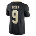 STECN NO.Saints #9 Drew Brees Captain Vapor Limited Stitched Jerseys