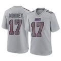 STECN NY.Giants #17 Darnell Mooney Player Gray Atmosphere Fashion Limited Game Stitched Jerseys