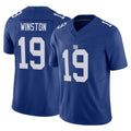 STECN NY.Giants #19 Jameis Winston Player Royal Limited Vapor F.U.S.E. Home Game Stitched Jerseys