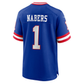 STECN NY.Giants #1 Malik Nabers Royal Game Player Stitched Jerseys