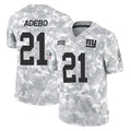 STECN NY.Giants #21 Paulson Adebo Player Arctic Camo Salute To Service Limited Game Stitched Jerseys