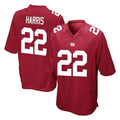 STECN NY.Giants #22 Najee Harris Player Red Home Game Stitched Jerseys