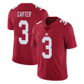 STECN NY.Giants #3 Abdul Carter Player Red Limited Vapor Untouchable Home Game Stitched Jerseys