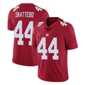 STECN NY.Giants #44 Cam Skattebo Player Red Limited Vapor Untouchable Home Game Stitched Jerseys
