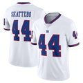 STECN NY.Giants #44 Cam Skattebo Player White Color Rush Home Game Stitched Jerseys