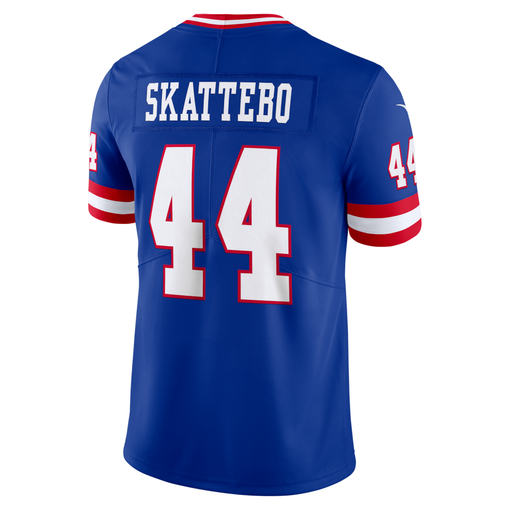 STECN NY.Giants #44 Cam Skattebo Royal Legacy Vapor Untouchable Stitched Limited Jerseys
