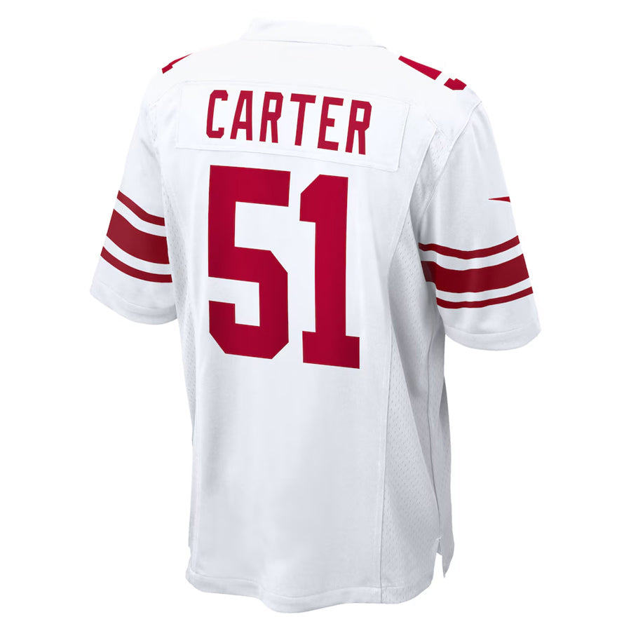 STECN NY.Giants #51 Abdul Carter Player Whtie Game Stitched Jerseys