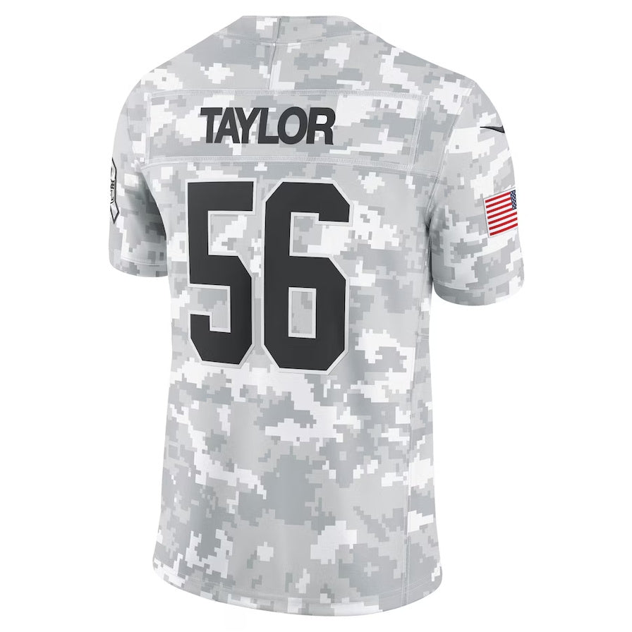 STECN NY.Giants #56 Lawrence Taylor Arctic Camo 2024 Salute to Service Retired Player Limited Stitched Jerseys