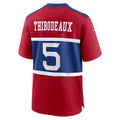 STECN NY.Giants #5 Kayvon Thibodeaux Century Red Alternate Player Game Stitched Jerseys