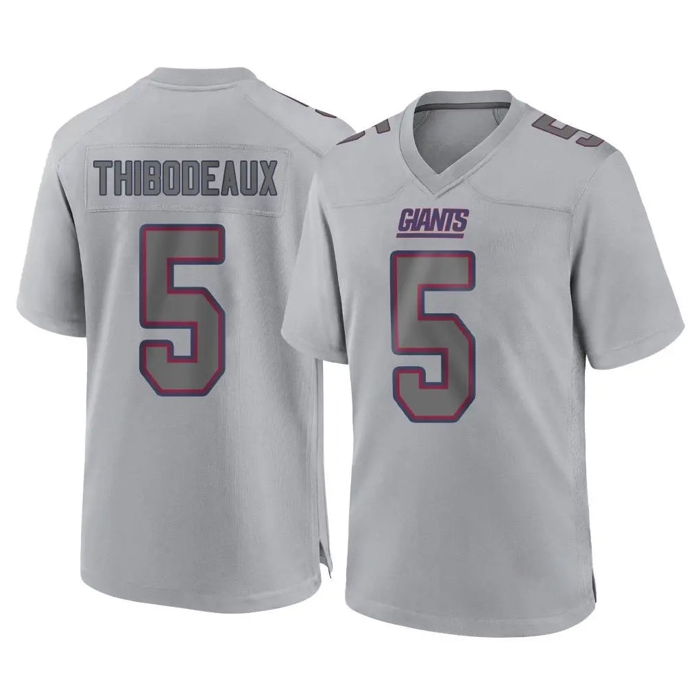 STECN NY.Giants #5 Kayvon Thibodeaux Player Gray Atmosphere Fashion Limited Game Stitched Jerseys