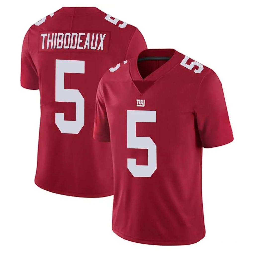STECN NY.Giants #5 Kayvon Thibodeaux Player Red Limited Vapor Untouchable Home Game Stitched Jerseys