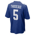 STECN NY.Giants #5 Kayvon Thibodeaux Royal Player Game Stitched Jerseys