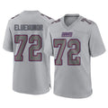 STECN NY.Giants #72 Jermaine Eluemunor Player Gray Atmosphere Fashion Limited Game Stitched Jerseys