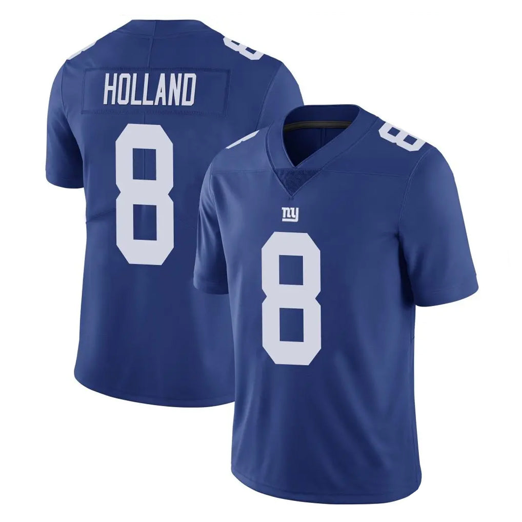 STECN NY.Giants #8 Jevon Holland Player Royal Limited Vapor Untouchable Home Game Stitched Jerseys