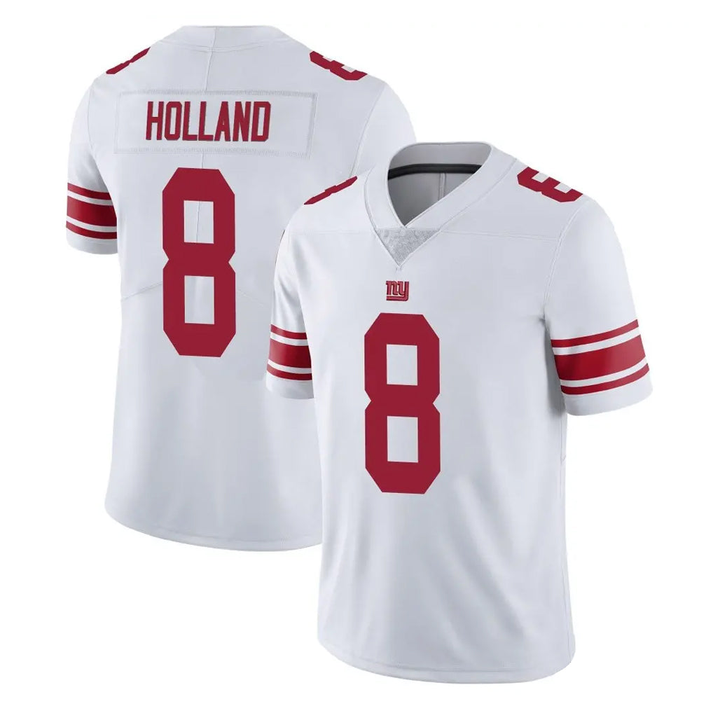 STECN NY.Giants #8 Jevon Holland Player White Limited Vapor Untouchable Home Game Stitched Jerseys