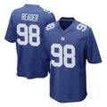 STECN NY.Giants #98 DJ Reader Player Royal Home Game Stitched Jerseys