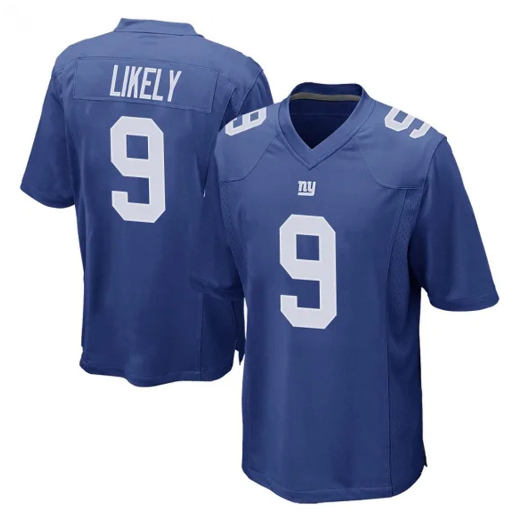 STECN NY.Giants #9 Lsaiah Likely Player Royal Home Game Stitched Jerseys