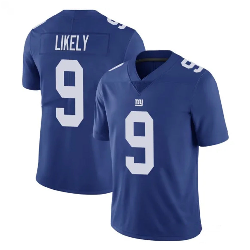 STECN NY.Giants #9 Lsaiah Likely Player Royal Limited Vapor Untouchable Home Game Stitched Jerseys