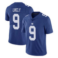 STECN NY.Giants #9 Lsaiah Likely Player Royal Limited Vapor Untouchable Home Game Stitched Jerseys