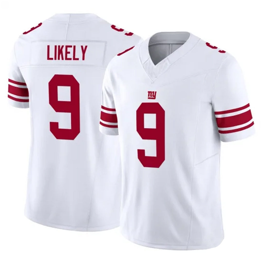 STECN NY.Giants #9 Lsaiah Likely Player White Limited Vapor F.U.S.E. Home Game Stitched Jerseys