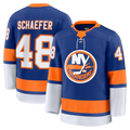 STECN NY.Islanders #48 Matthew Schaefer Royal Home Premium Jerseys