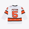STECN NY.Islanders #5 Denis Potvin Mitchell & Ness White 1976 All-Star Game Power Play Jerseys