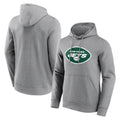 STECN NY.Jets Gray LOGO Pullover Hoodies Limited Game Blank Player Stitched Jerseys