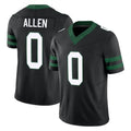 STECN NY.Jets #0 Braelon Allen Player Black Vapor F.U.S.E. Limited Stitched Jerseys
