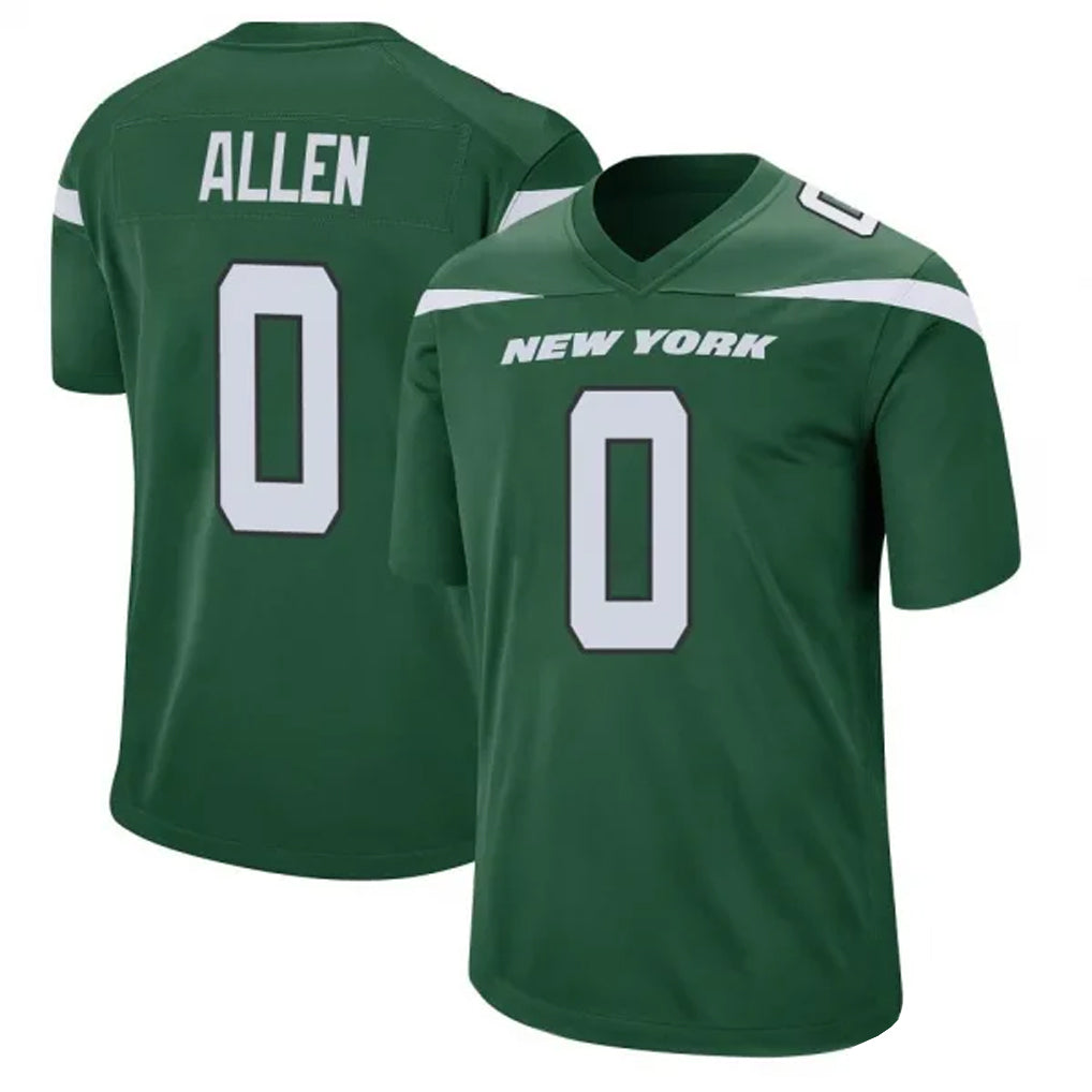 STECN NY.Jets #0 Braelon Allen Player Green Game Stitched Jerseys