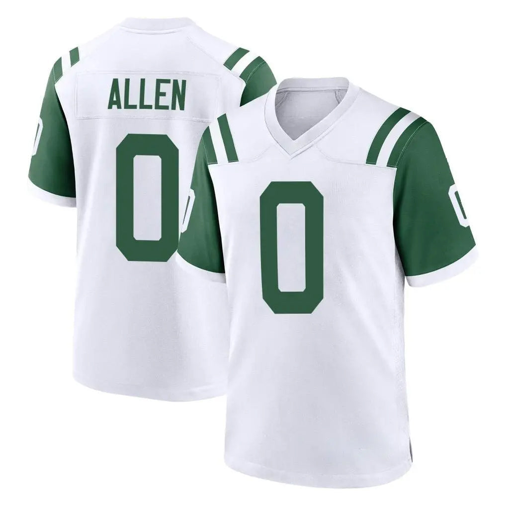 STECN NY.Jets #0 Braelon Allen Player White Classic Home Game Stitched Jerseys