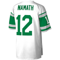 STECN NY.Jets #12 Joe Namath Mitchell & Ness White Legacy Replica Jersey