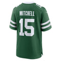 STECN NY.Jets #15 Adonai Mitchell Legacy Green Team Game Stitched Jerseys