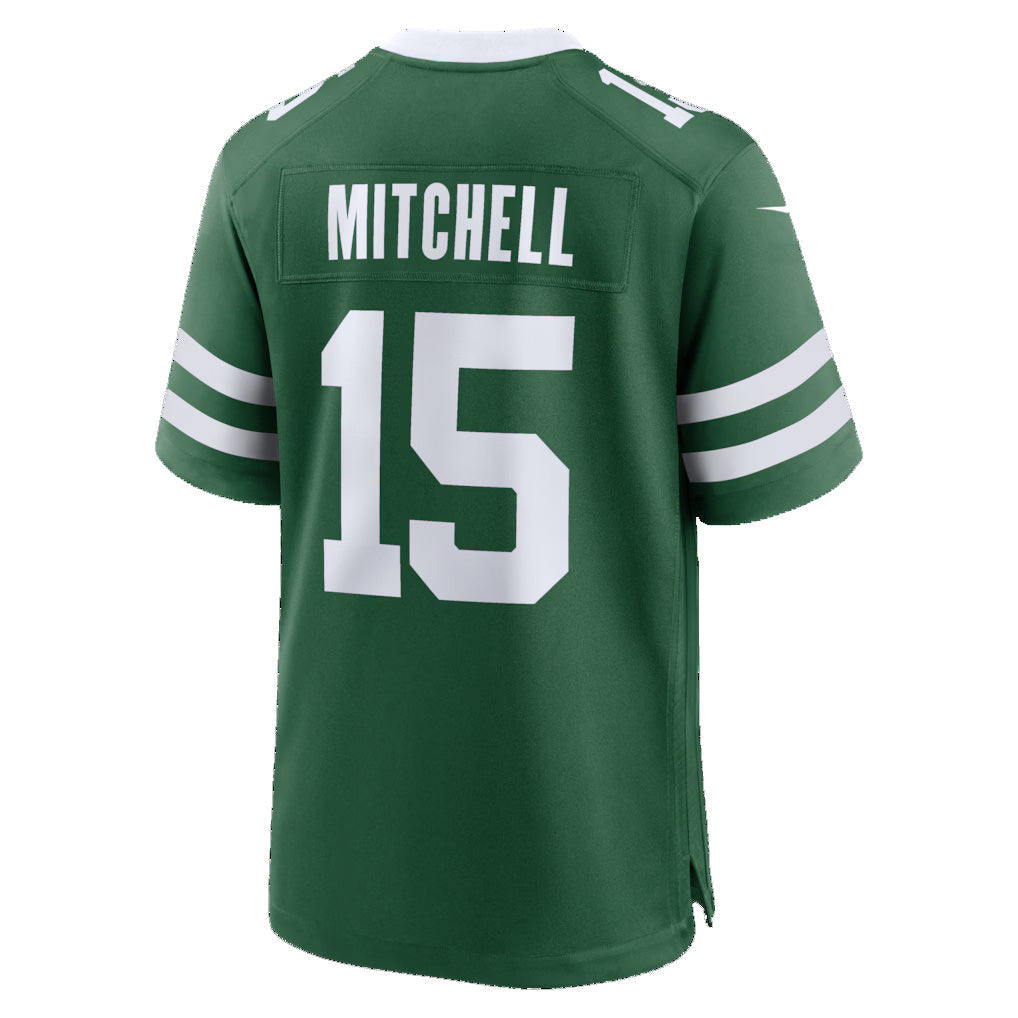 STECN NY.Jets #15 Adonai Mitchell Legacy Green Team Game Jersey Stitched Jerseys