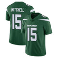 STECN NY.Jets #15 Adonai Mitchell Player Green Limited Vapor Home Game Stitched Jerseys
