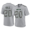 STECN NY.Jets #20 Breece Hall Player Gray Limited Atmosphere Fashion Home Game Stitched Jerseys