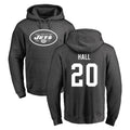 STECN NY.Jets #20 Breece Hall Player Gray Pullover Hoodies Limited Game Stitched Jerseys