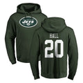 STECN NY.Jets #20 Breece Hall Player Green LOGO Pullover Hoodies Limited Game Stitched Jerseys
