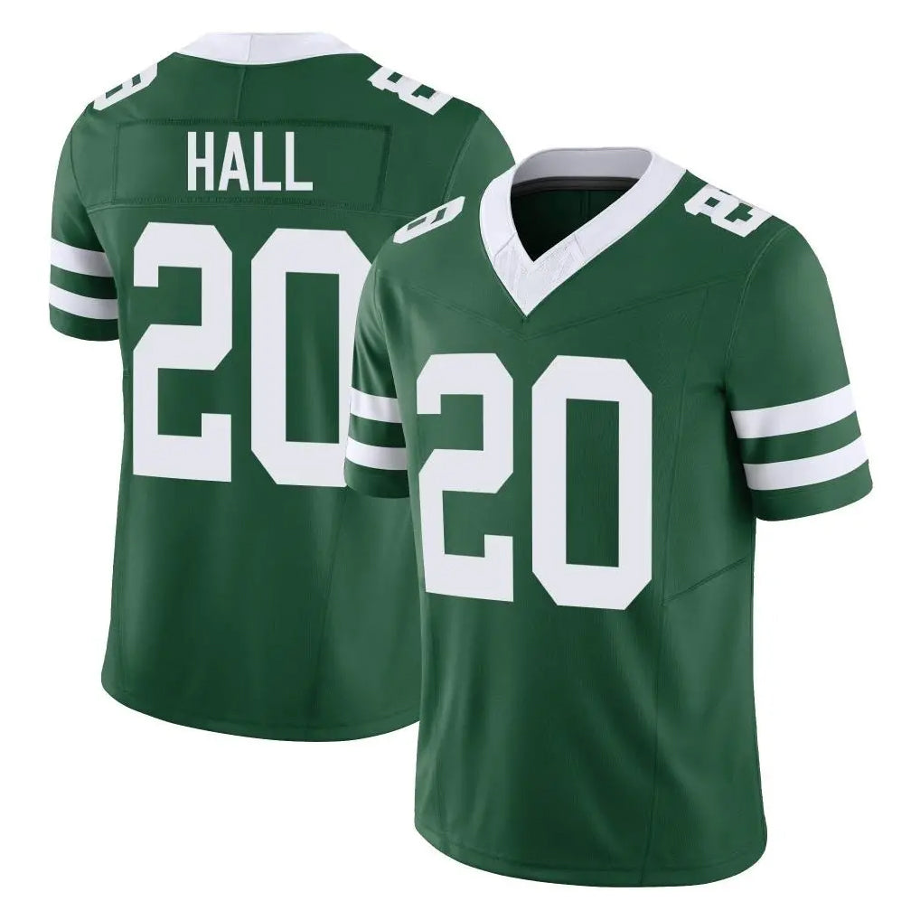 STECN NY.Jets #20 Breece Hall Player Green Legacy Limited Vapor F.U.S.E. Home Game Stitched Jerseys