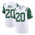 STECN NY.Jets #20 Breece Hall Player White Classic Home Game Stitched Jerseys