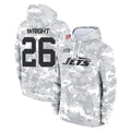 STECN NY.Jets #26 Nahshon Wright Player Arctic Camo Salute to Service Pullover Hoodies Limited Game Stitched Jerseys