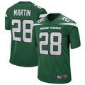 STECN NY.Jets #28 Curtis Martin Player Green Game Stitched Jerseys